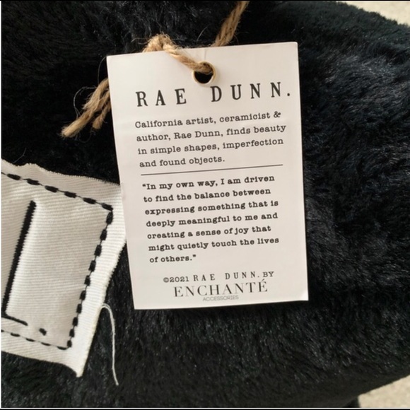 Rae Dunn back sofa pillow NEW - Picture 3 of 3